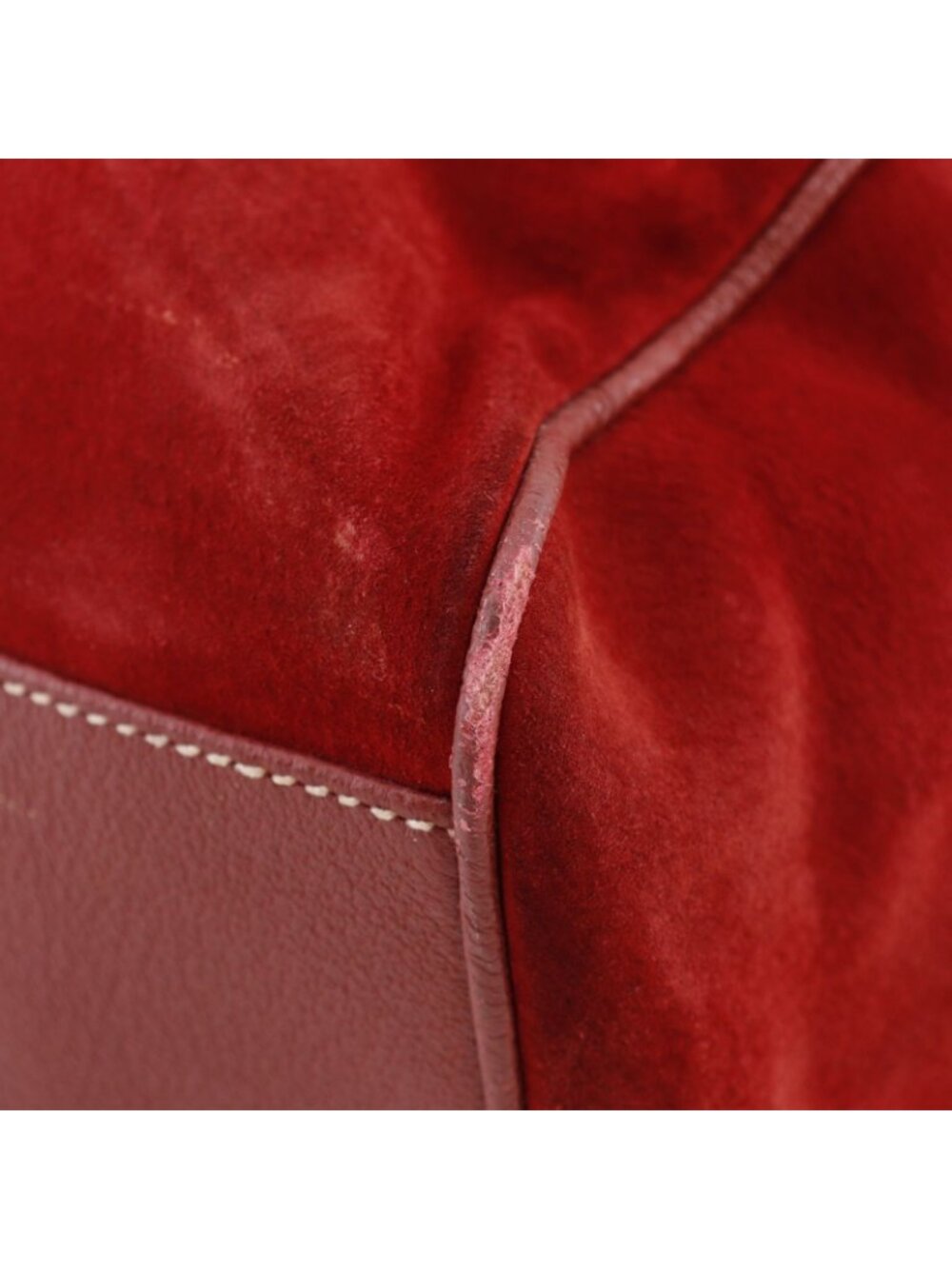 Gucci Vintage x Leather Red Backpack - Picture 4 of 16